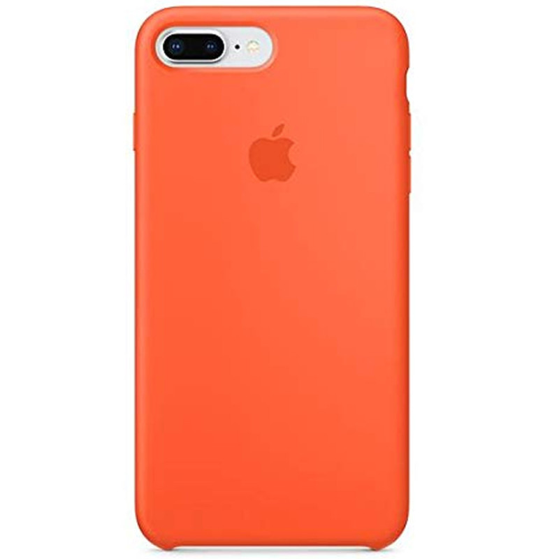 Coque en Silicone iPhone 7 Plus / 8 Plus Orange (Apple) — Apple · Smarty Paris 18e